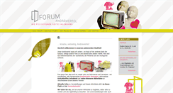 Desktop Screenshot of forum-andraeviertel.at